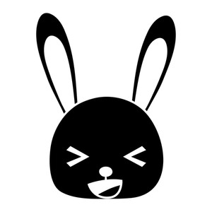 300x300 Rabbit Silhouette Royalty Free Photos And Vectors