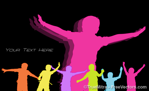 600x368 Download Free Bird Nest Silhouette Vector Illustration