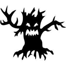 225x225 Haunted House Cardboard Cutout 1.9m Silhouettes, Haunted Houses