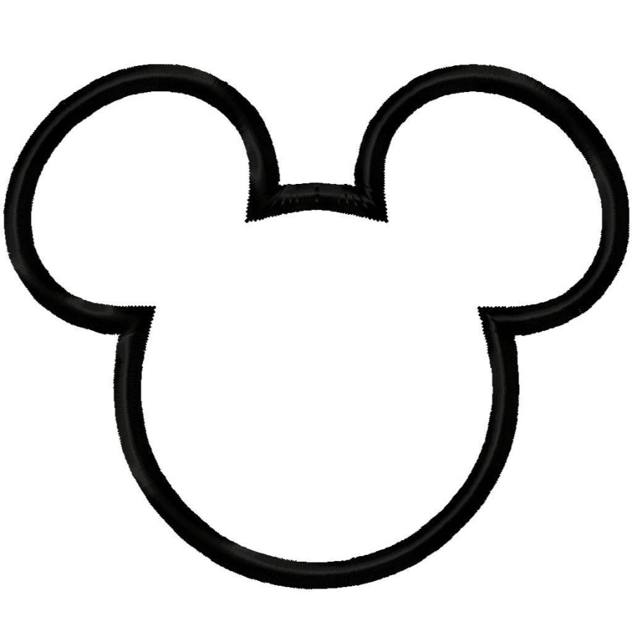 900x900 Minnie Mouse Head Mouse Headloring Page Clip Art