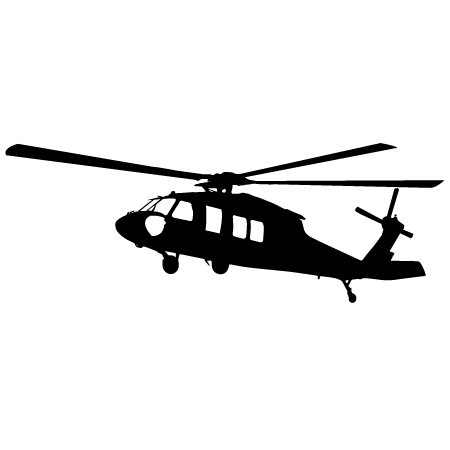 450x450 Helicopter Clipart Blackhawk Helicopter
