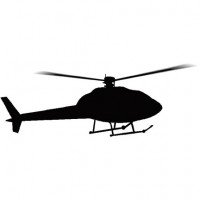 200x200 Helicopter 1 Silhouette Clipart Panda