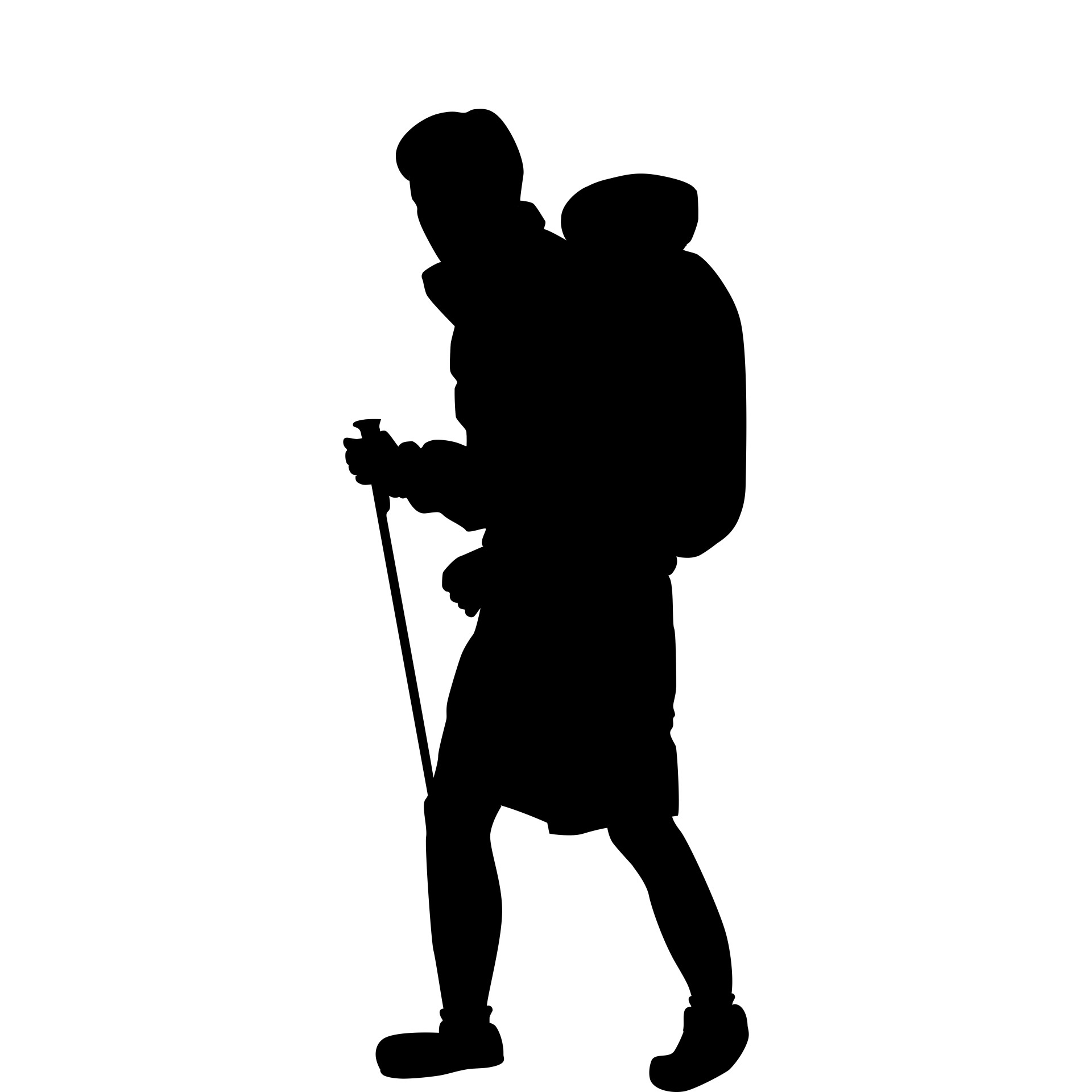 1920x1920 Hiking Man Free Stock Photo