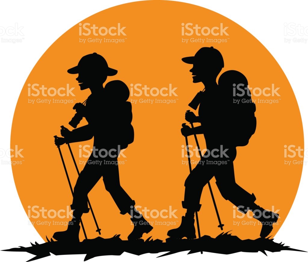 1024x872 Couple Clipart Hiker Many Interesting Cliparts