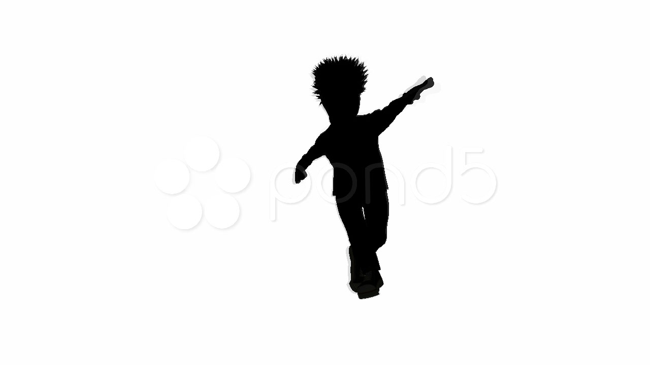 1280x720 Hip Hop Dancer Silhouette ~ Video Clip