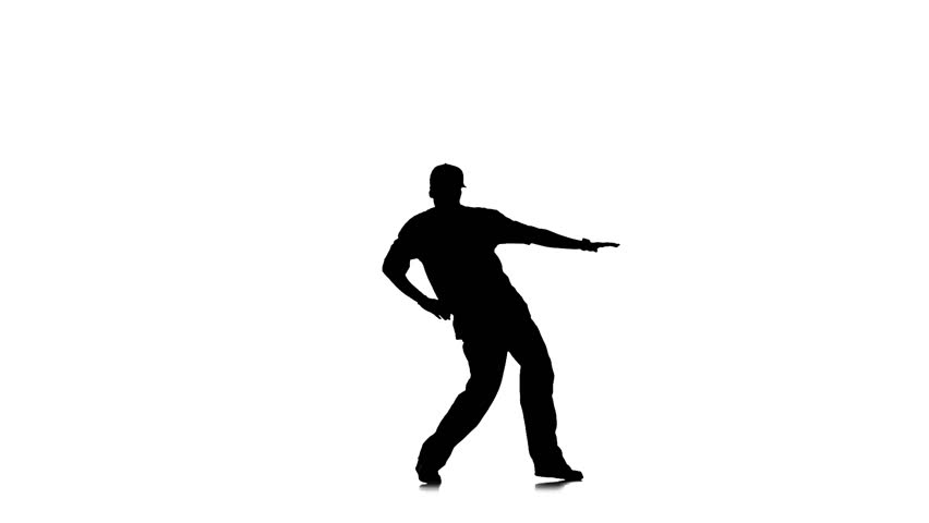 Silhouette Hip Hop Dancers at GetDrawings | Free download