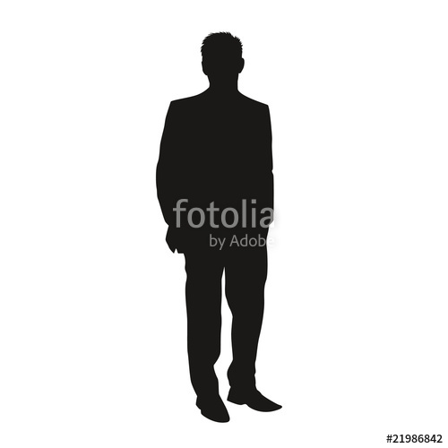 500x500 Silhouette Homme D'Affaires Stock Image And Royalty Free Vector