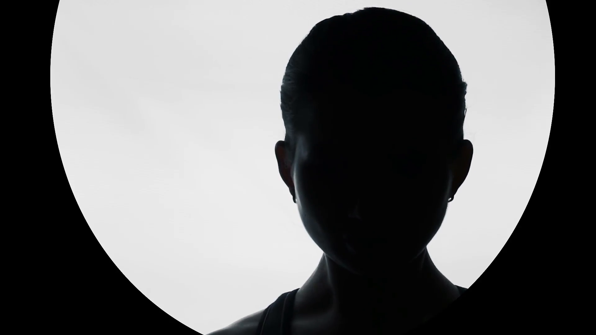 1920x1080 Silhouette Of Woman Suffering Headache, Covering Ears
