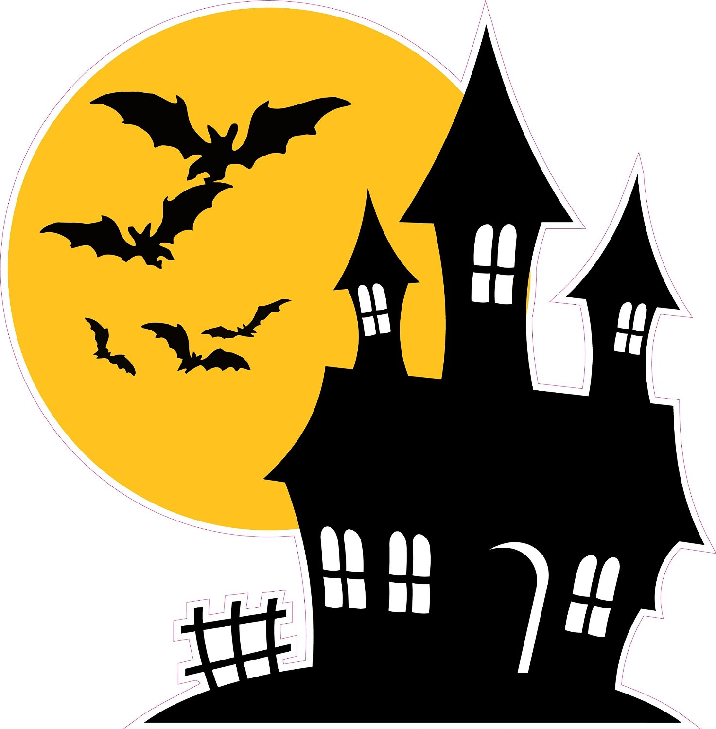 1473x1500 Haunted House Silhouette Sanxiaship Com Magnificent Houses