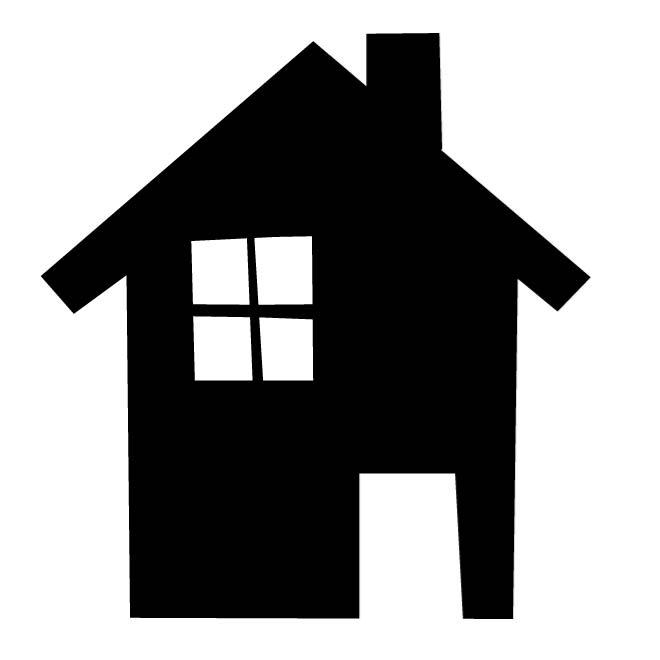 660x660 House Silhouette Image