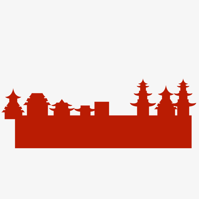 650x651 House Silhouette, China, Chinese Style, Houses Png Image