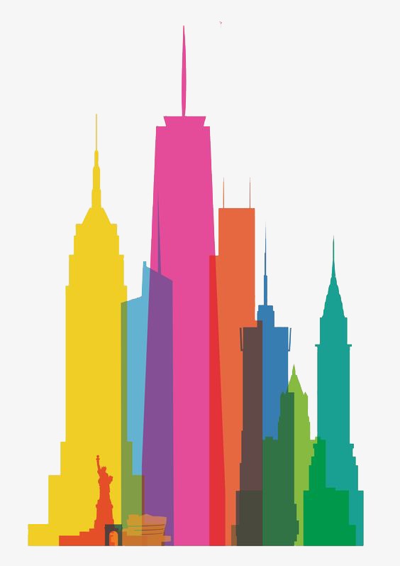 564x797 House Silhouette, Colored Houses, Graphic Design, Decoration Png