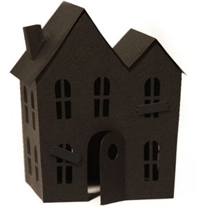 300x300 Silhouette Design Store 3d Haunted House Halloween