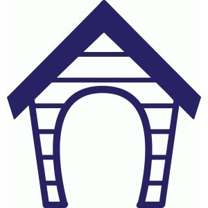 300x300 Dog House Dog Houses, Silhouette Design And Silhouettes