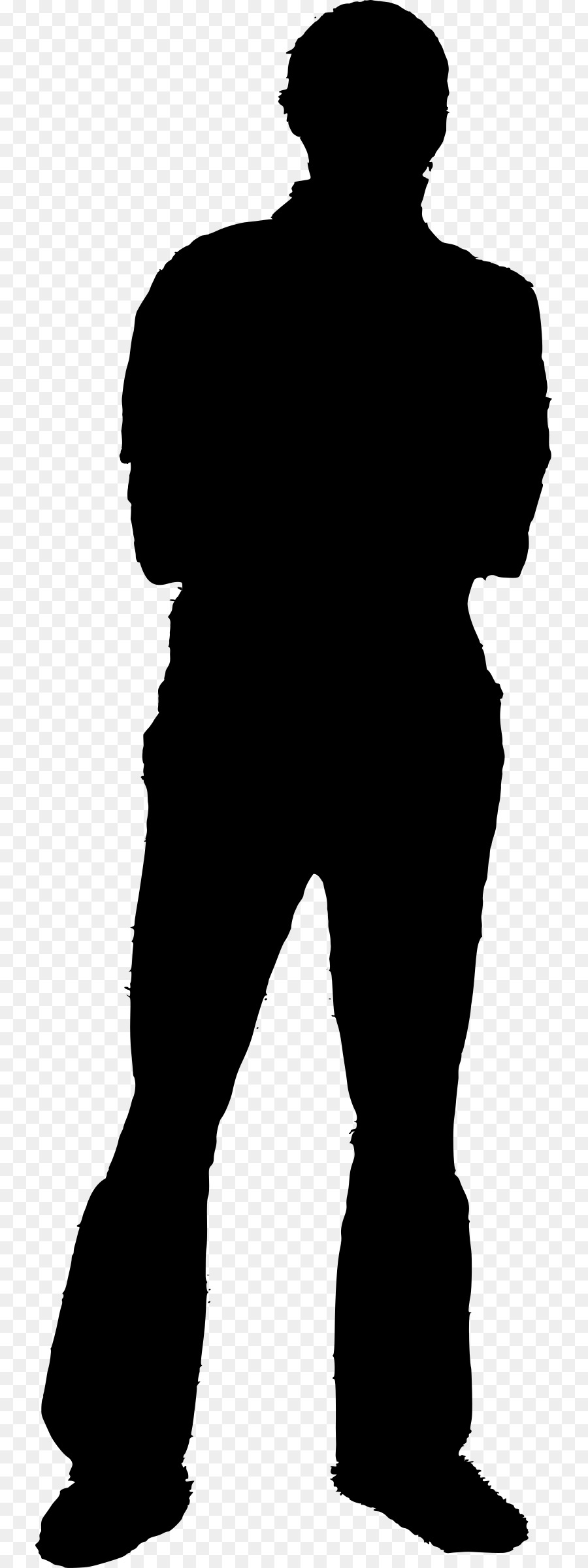 900x2400 Silhouette Human Figure Clip Art