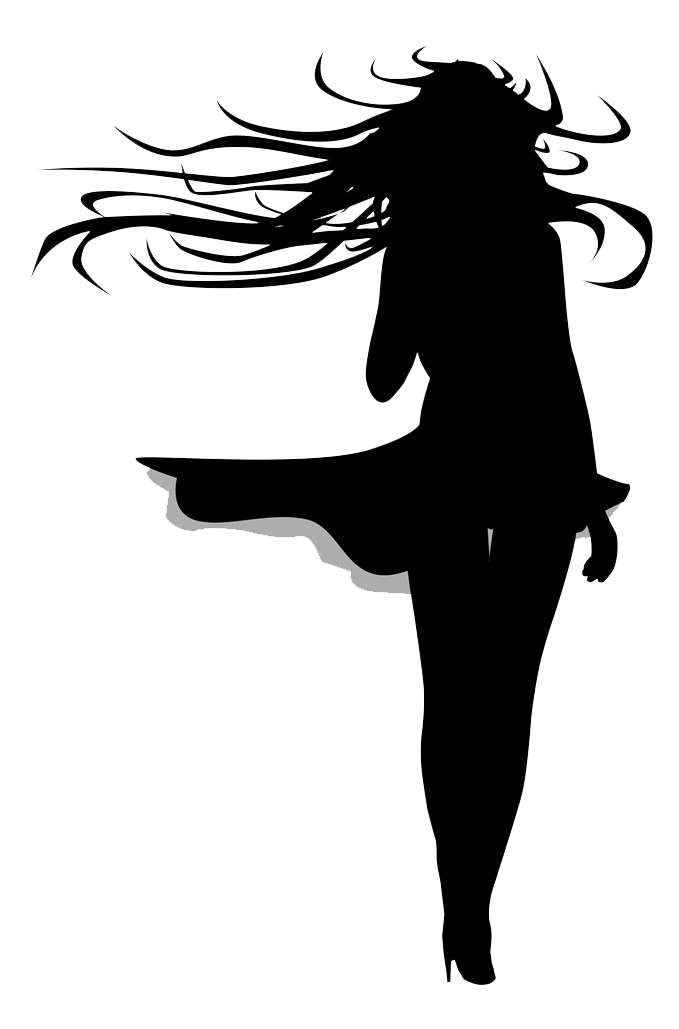 679x1029 Wind Hair Drawing Clip Art