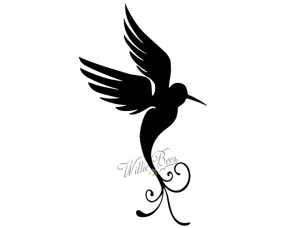 570x456 Hummingbird Svg Hummingbird Silhouette Clip Art Bird Svg