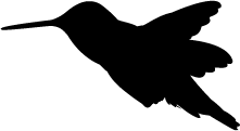 221x121 Hummingbird Silhouette Silhouette Of Hummingbird