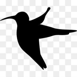 260x260 Hummingbird Silhouette Clip Art