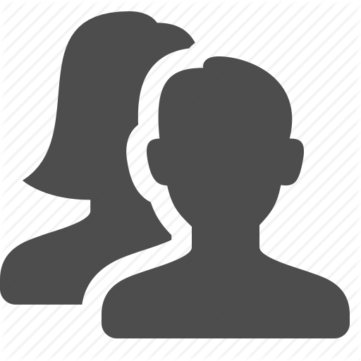 512x512 Blog, Communication, Male, Man, People, Silhouette, User, Users