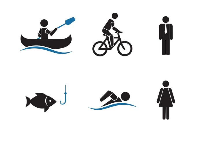 700x490 Vector Stick Figure Icon Pack