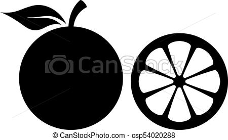 450x277 Orange Silhouette Vector Icons Set Vector