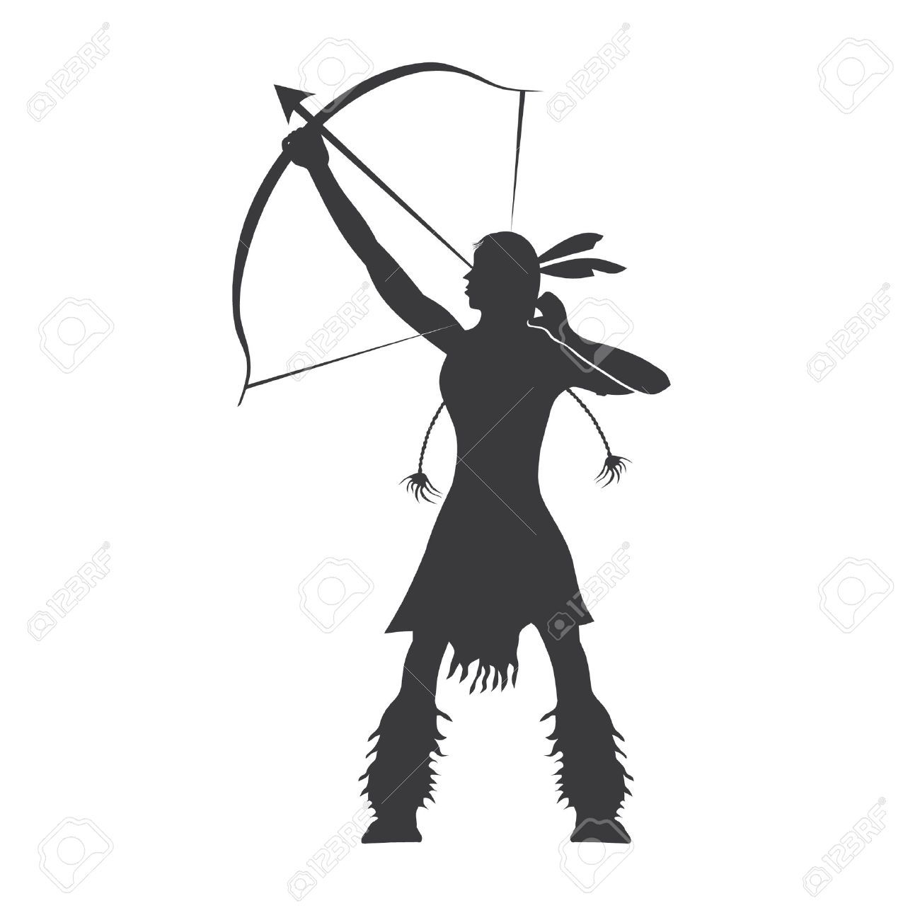 1300x1300 Pictures American Indian Silhouette,