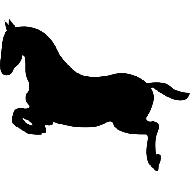 626x626 Horse Jump Silhouette Icons Free Download