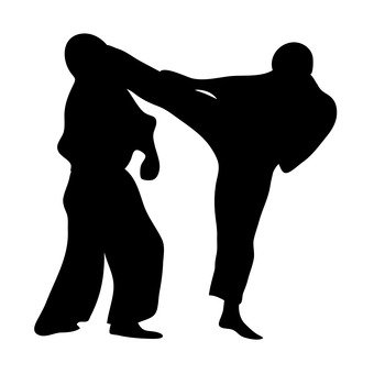 340x340 Free Silhouette Vector 2 People