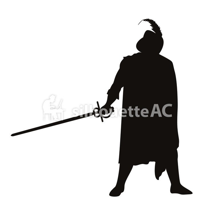 750x750 Free Silhouette Vector A Sword, Icon, Simple