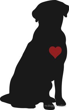 236x376 Labrador Silhouette