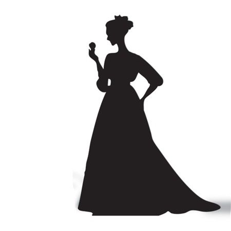 450x450 Gsilh1530 Victorian Lady Cut Out Silhouette 000.ashx