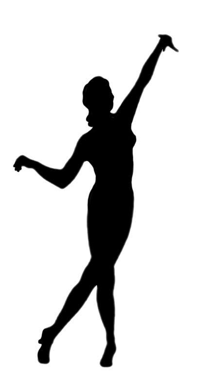 407x800 Lady Silhouette Clip Art Related Images