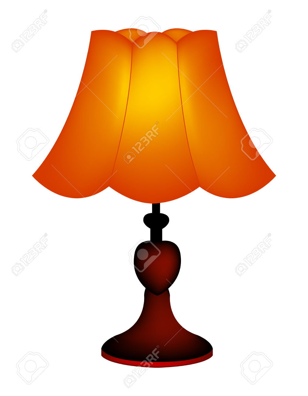 1011x1300 Clipart Of Lamp Black Silhouette Free Clip Art Lemonize