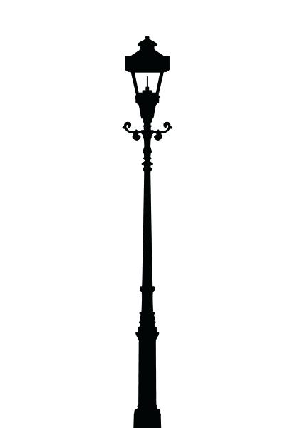 400x600 Indoor Lamp Post Silhouette Free Pages Street Posts Uk Naily