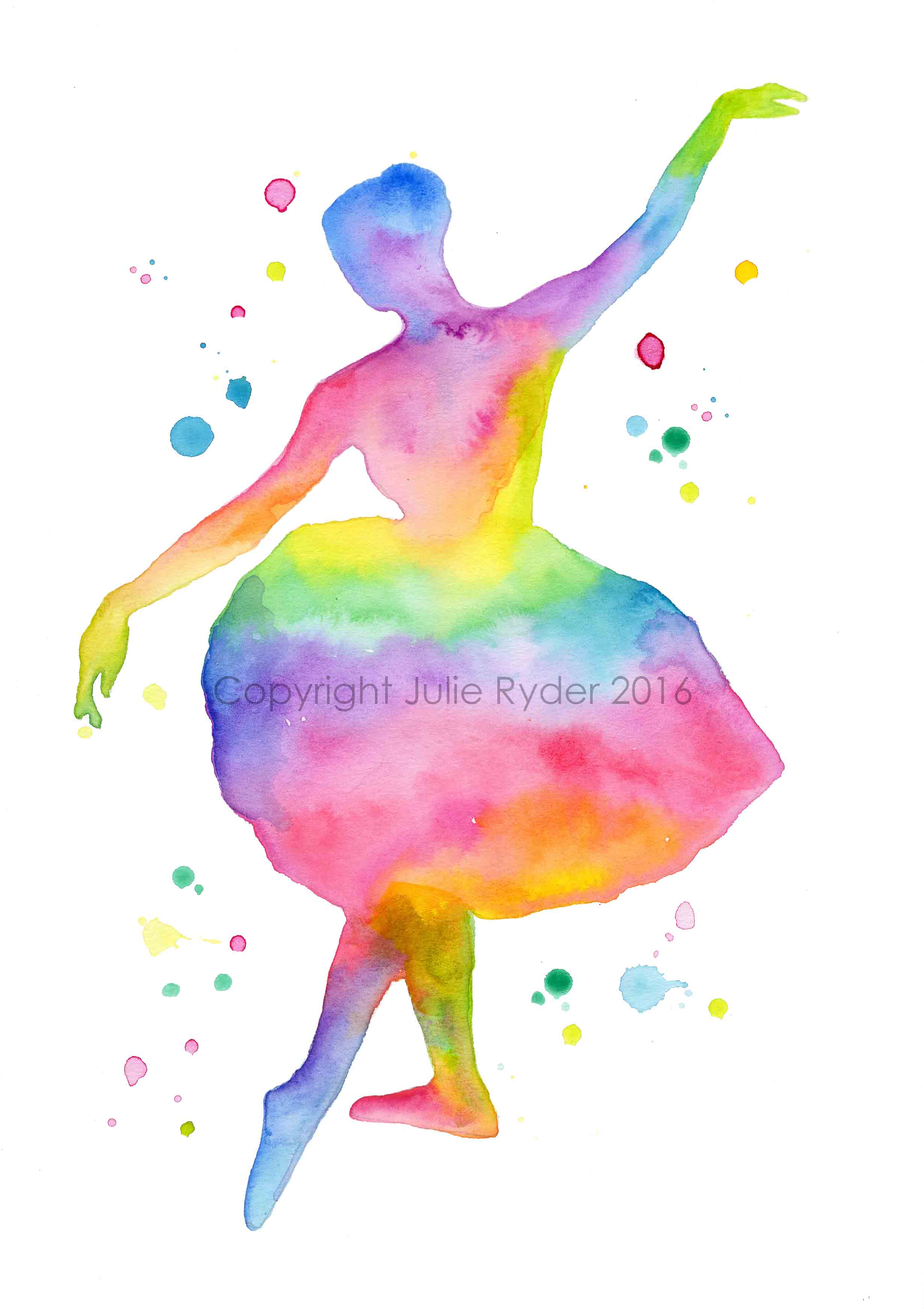 2460x3485 Julie Ryder Mixed Media Artist Watercolour Silhouette Prints