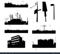 250x225 Clipart Desert Landscape Silhouette ~ Idolza