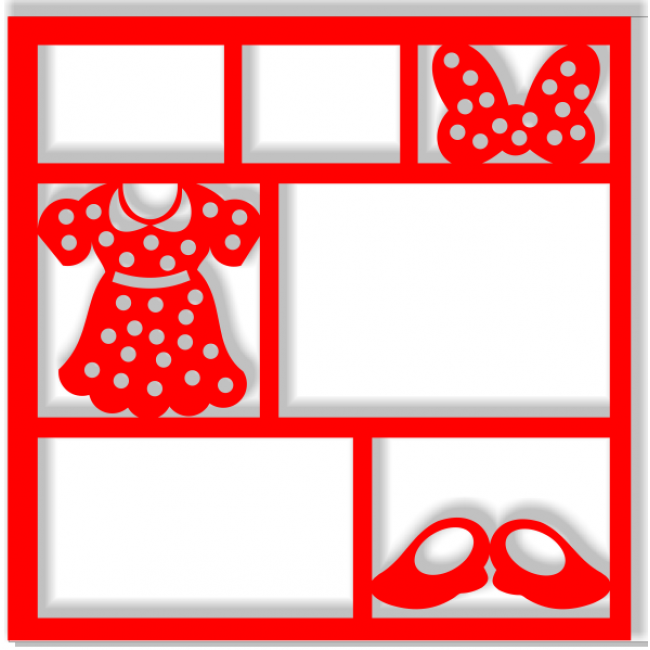 650x650 Minnie In Pieces