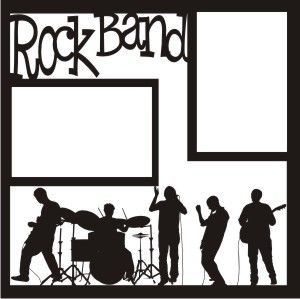 300x299 Ezlaserdesigns Rock Band Scrapbook Overlay Video Game Layout