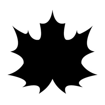 340x340 Free Cliparts Leaf, Silhouette