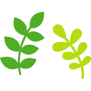 300x300 Leaves Silhouette