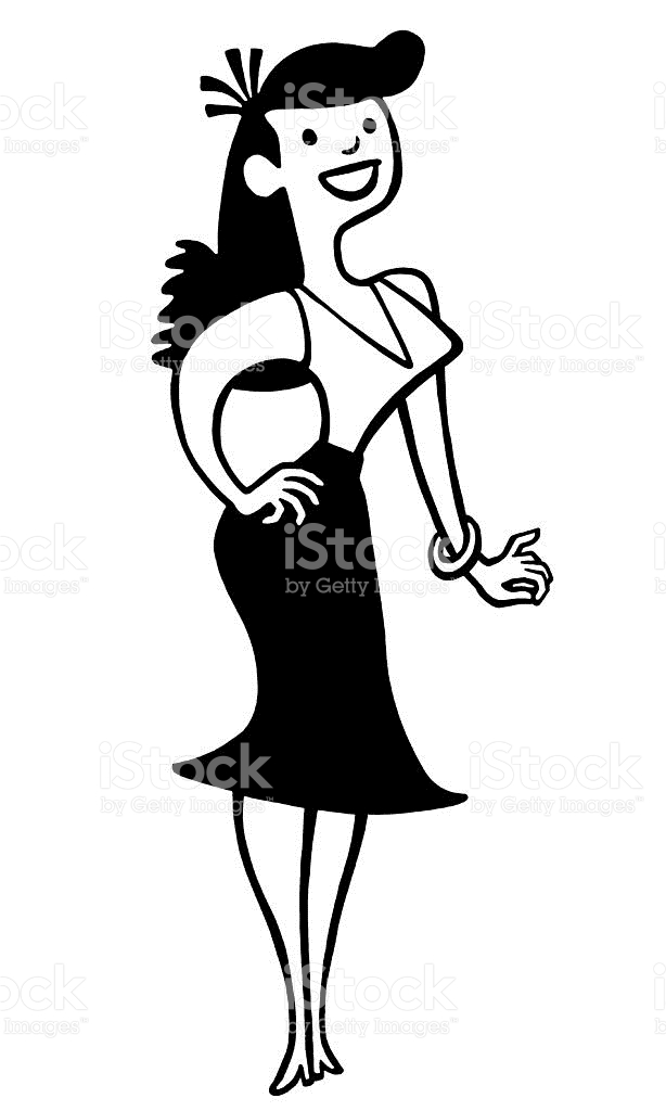 614x1024 Shapely Lines Clipart