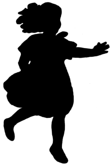 227x340 Silhouette Little Girl Silluet Wholesale Products