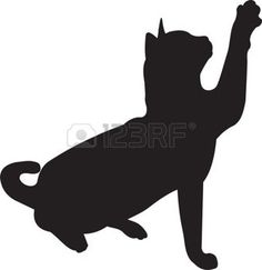 236x243 Catty Silhouette Art Crafthubs My Stuff