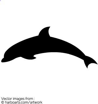 335x355 Download Dolphin Jumping Silhouette