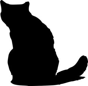 300x295 We Sell Wall Art Cat Silhouette Style 1 Wall Art Decal Vinyl