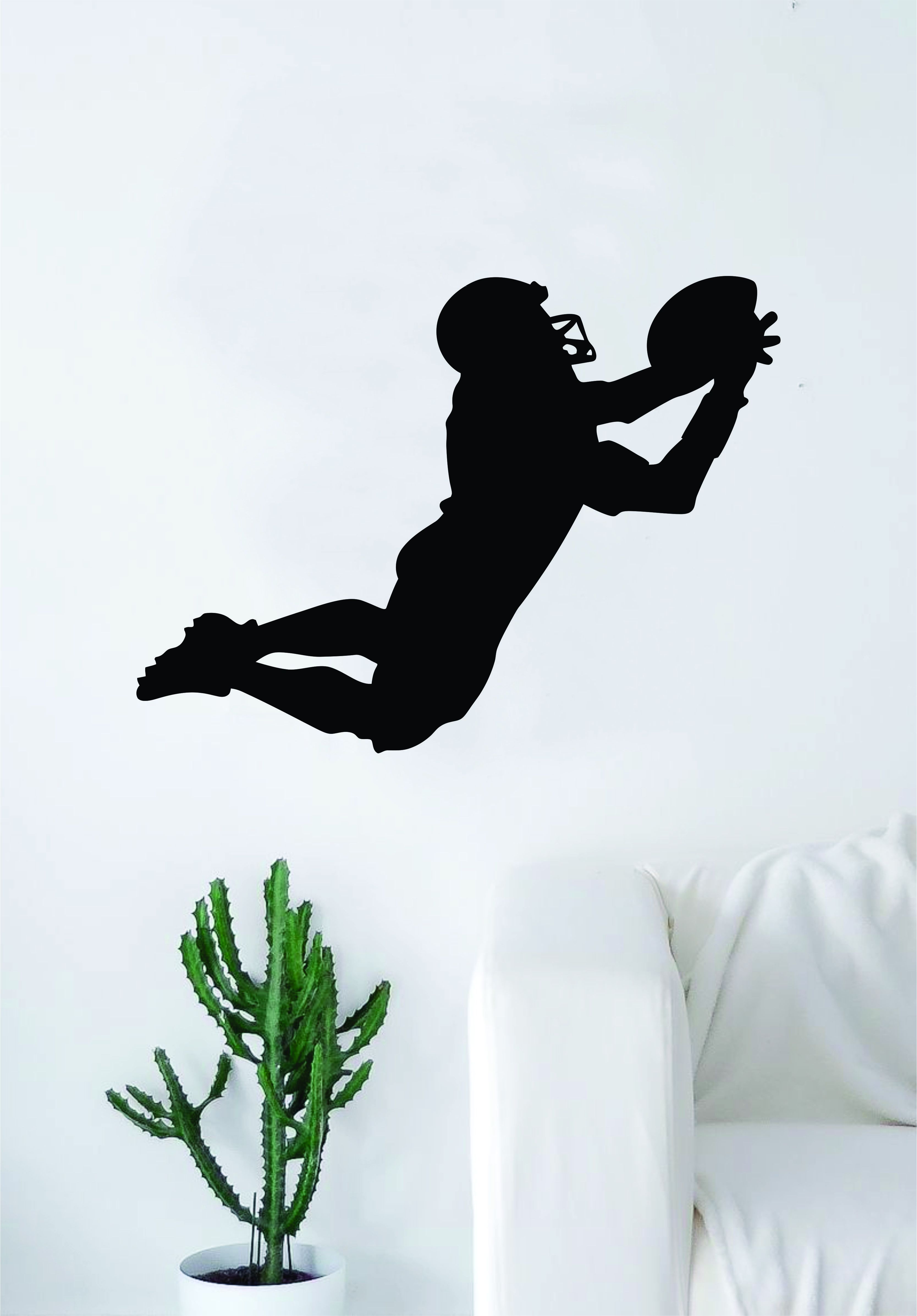 3335x4788 Football Player Silhouette Wall Decal Sticker Bedroom Living Room