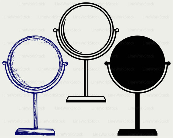 570x456 Makeup Mirror Svgmakeup Mirror Clipartmirror Svgmirror