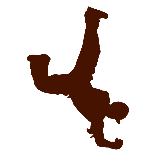 512x512 Male Dancer Break Dance Silhouette