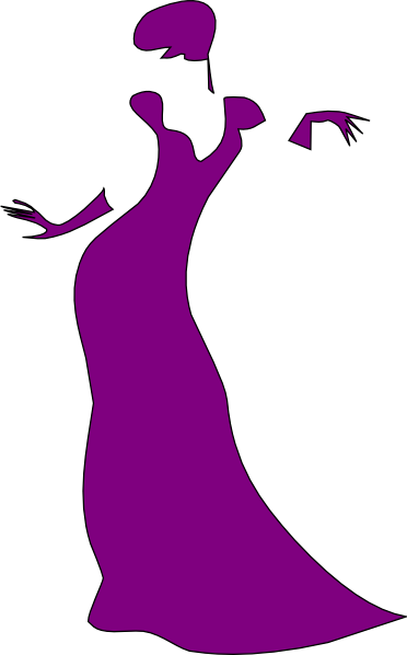 372x598 Man And Woman Dancing Clipart